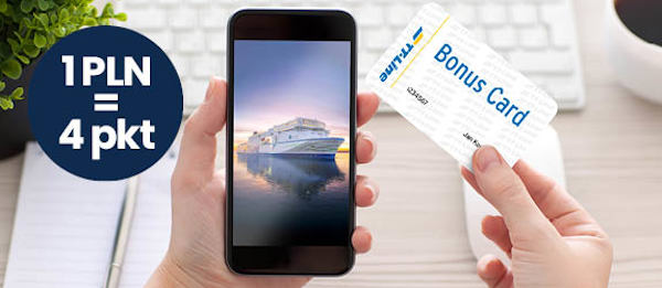 Darmowe rejsy, kabiny i posiłki z Bonus Card