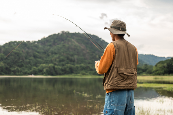 Fishing man