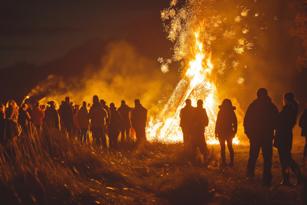 Walpurgisfeuer in Schweden