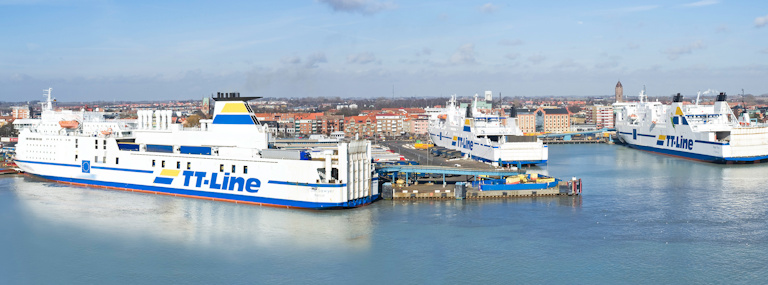 TT-Line in the Port of Trelleborg