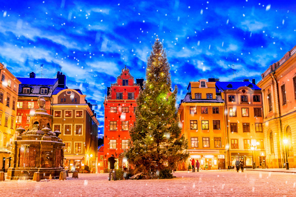 Stockholm im Winter
