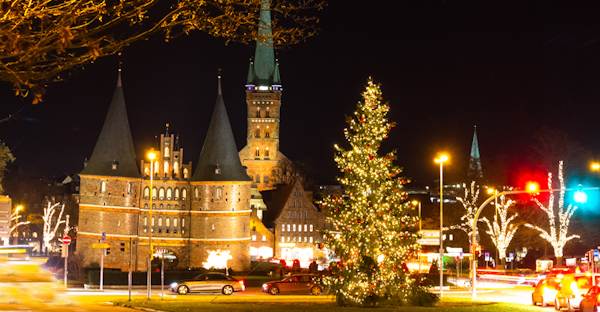 julmarknad i Lübeck